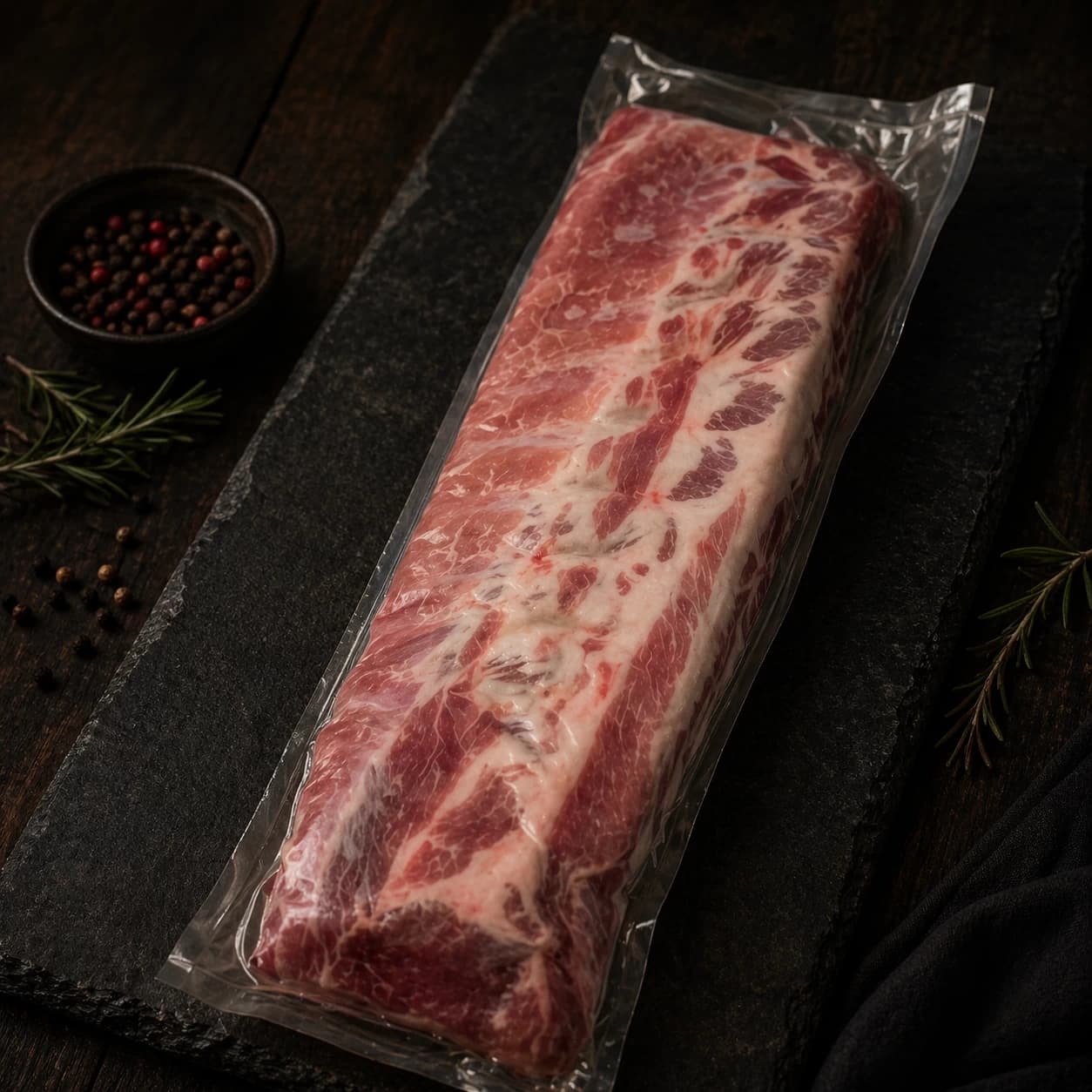 3.5 to 4 lbs 100% Berkshire (Kurobuta) Pork Babyback Ribs