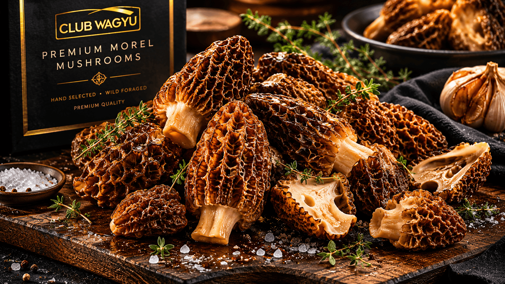 Pan-Sautéed Morel & Wild Mushrooms