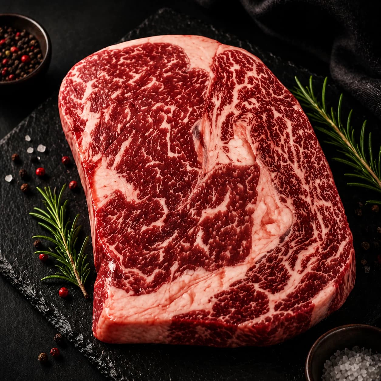 18 oz Australian Wagyu Ribeye Steak (Enough for two people) MS 6-7
